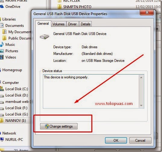 cara mencabut error flashdisk yang error