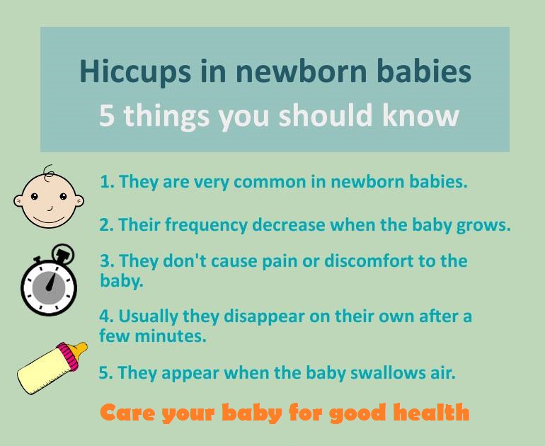 How to Get Rid of Newborn Hiccups?