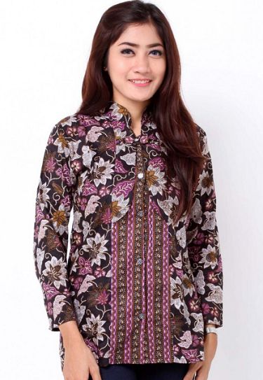 10 Model  Baju  Batik Kantor  Terbaru  2022 Model  Baju  Batik 