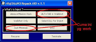 alt-tab no dc wallshot ammo unlimited pointblank cheat 21092010 21 september 2010