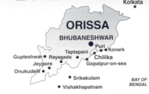 Orissa Map