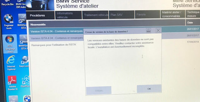 bmw-icom-Error-in-version-of-database