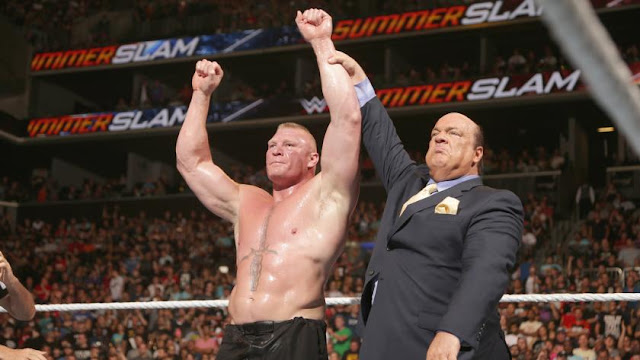 Brock Lesnar a quitté SummerSlam sur une victoire ultra brutale