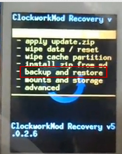 Instal ClockworkMod Recovery di Samsung Galaxy Y dan Backup Rom