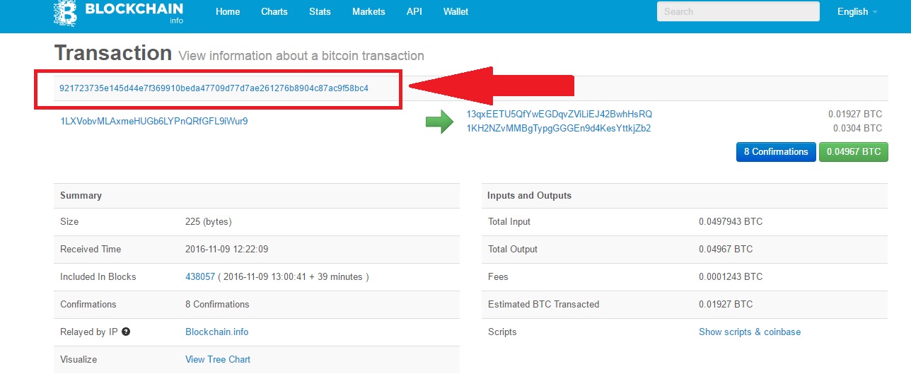 How To Copy Your Bitcoin Transaction Id Or Hash Id Or Transaction - 