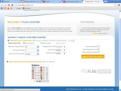 Cara Memasang Widget Flag Counter