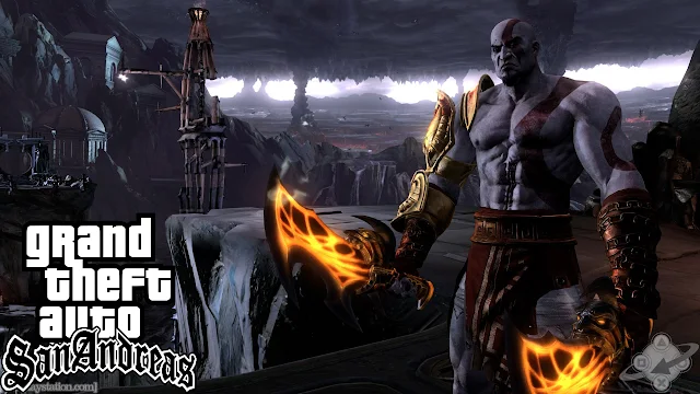 GTA San Andreas New God Of War Cleo Mod