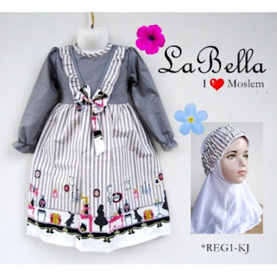 Model Gamis Labella Kode REG1