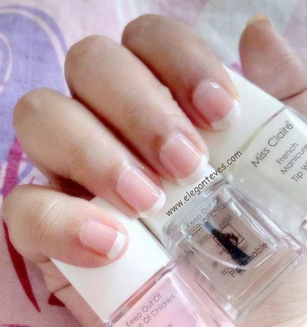 Review of Miss Claire French Manicure Kit