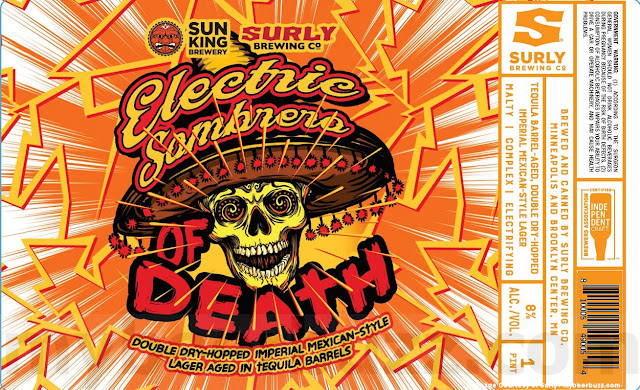 Surly & Sun King Collaborate On Electric Sombrero Of Death Cans