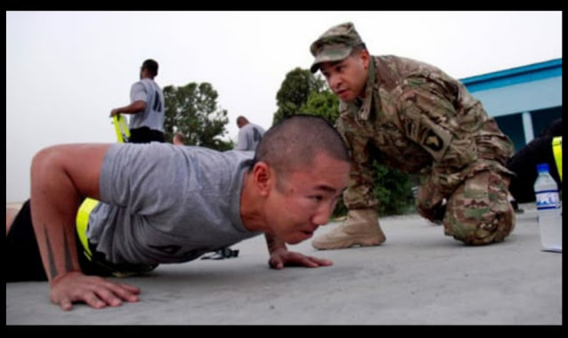 How many push-ups would a soldier in the Indian Army be made to do in his training
