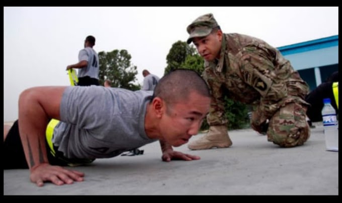 How many push-ups would a soldier in the Indian Army be made to do in his training?