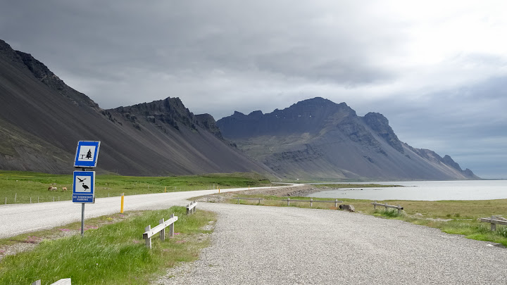 Rough scenery in Iceland