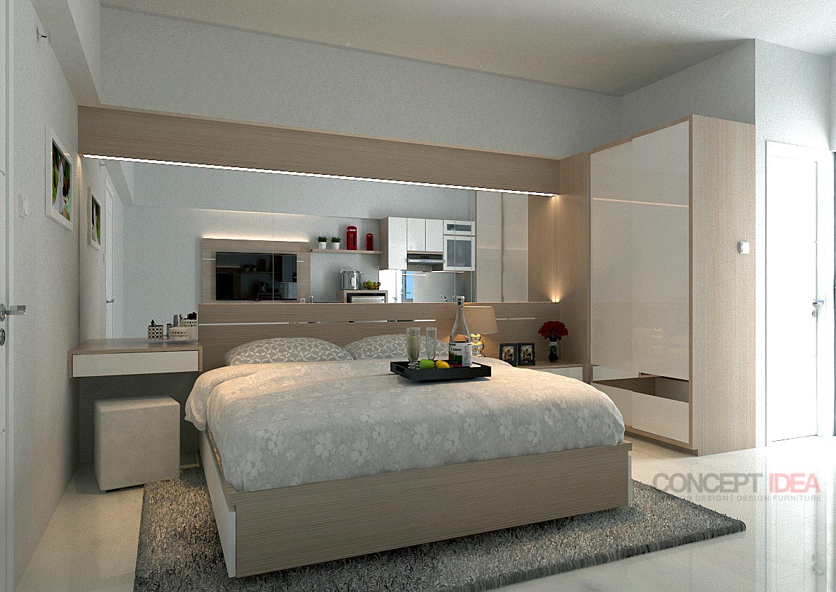 CONCEPT IDEA Apartment Gunawangsa MERR Type 1 BR Surabaya