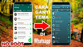 Cara Mengganti Tema WhatsApp di Android Tanpa Root dengan GBWhatApp MOD