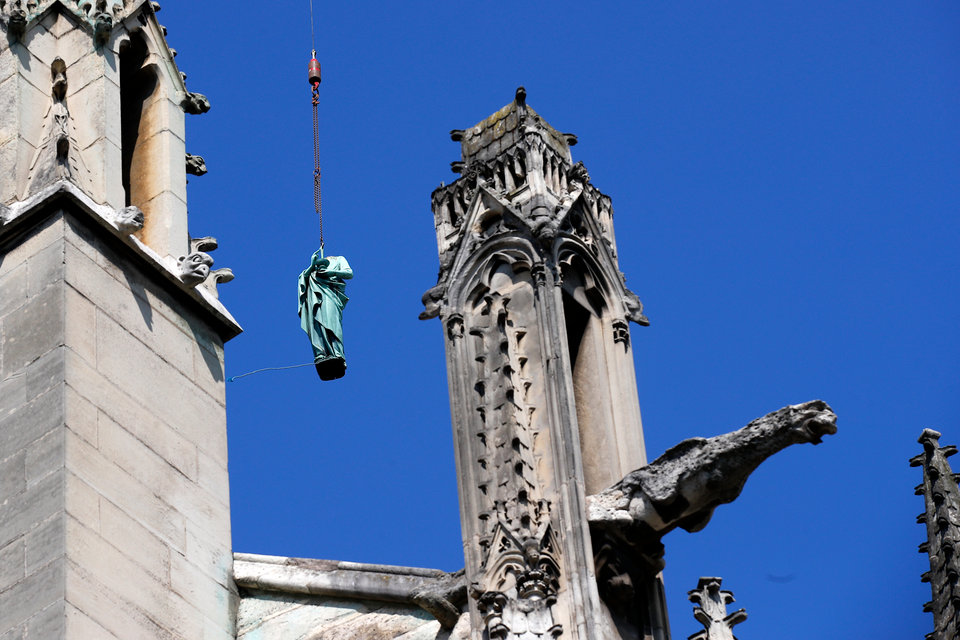 16 Historic Artworks That Were Removed From Notre-Dame Cathedral Four Days Before The Massive Fire