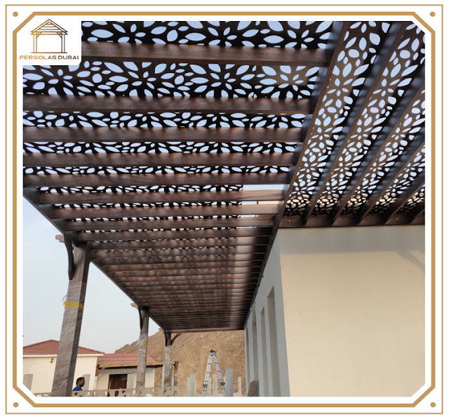 Mashrabiya Pergola Project done at Hatta Dubai