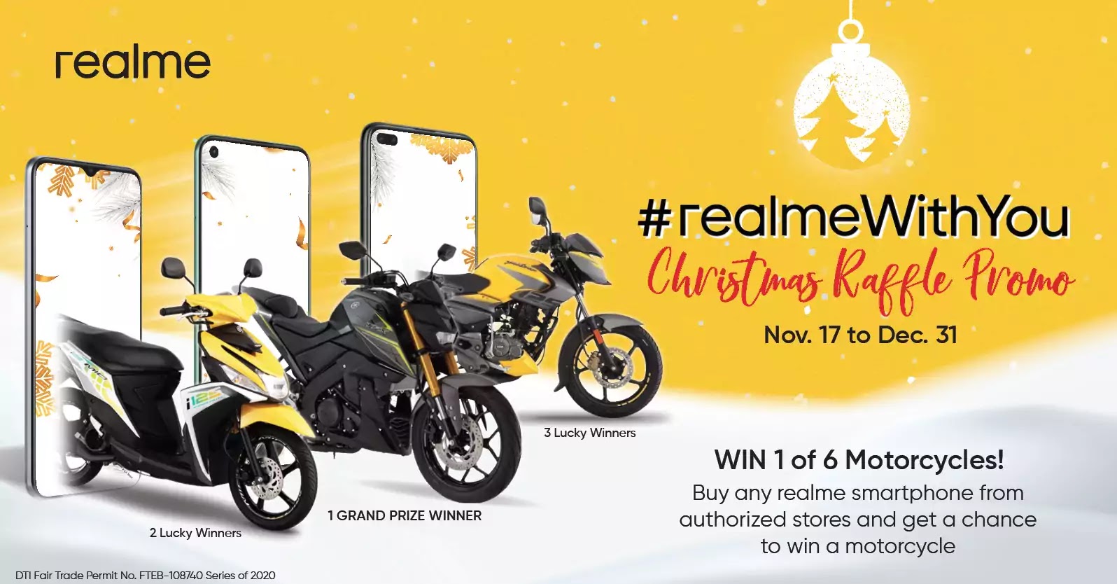 #realmeWithYou Christmas Raffle Promo