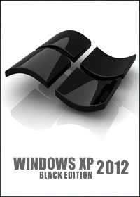 capa Filme Windows XP Professional SP3 32 Bits   Black Edition Fevereiro 2012