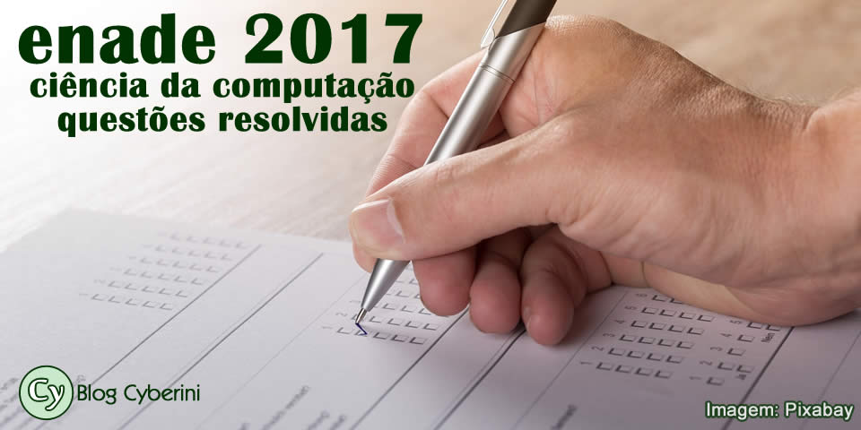 ENADE 2017 de Ciência da Computação