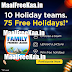 Favorite Team Get Chance To Win Free Holidays