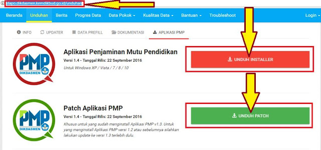 gambar Download Installer Aplikasi Penjaminan Mutu Pendidikan (PMP) Versi 1.4