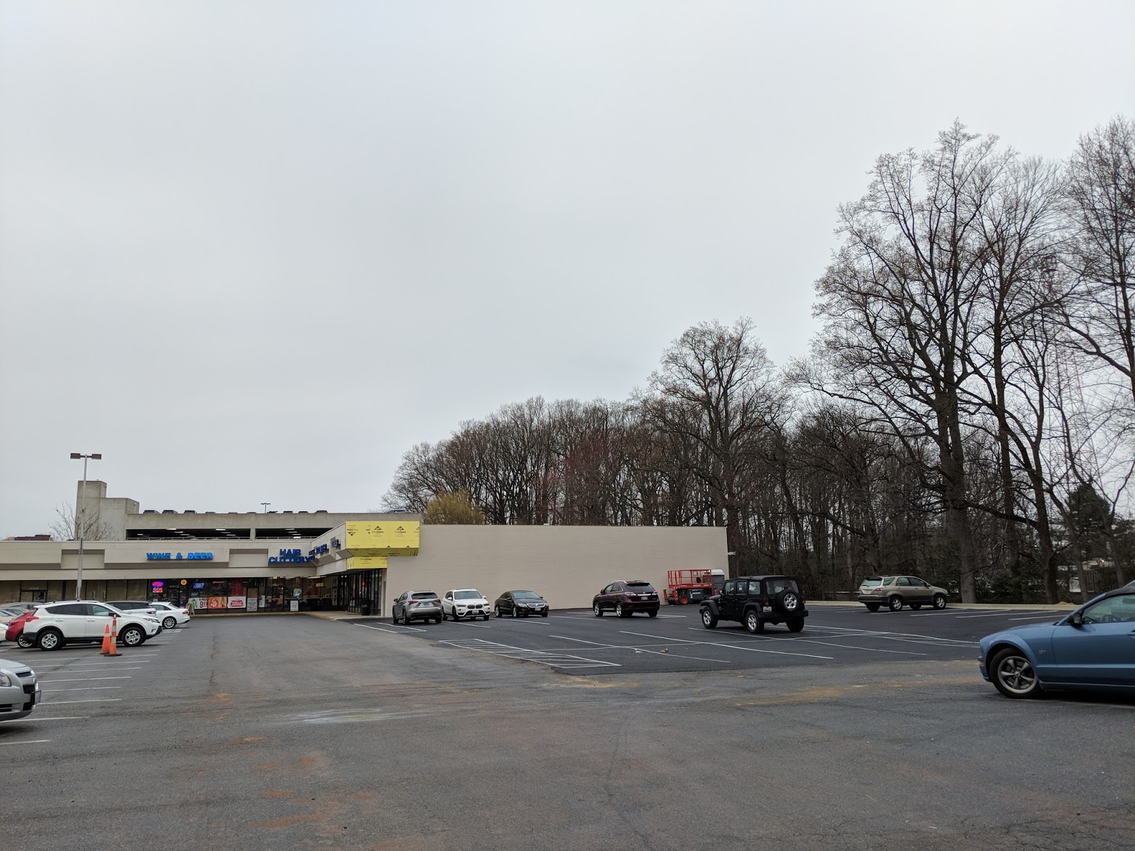 Robert Dyer Bethesda Row New parking added for Home Depot in