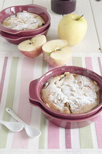 Gratin di mele profumate alla cannella