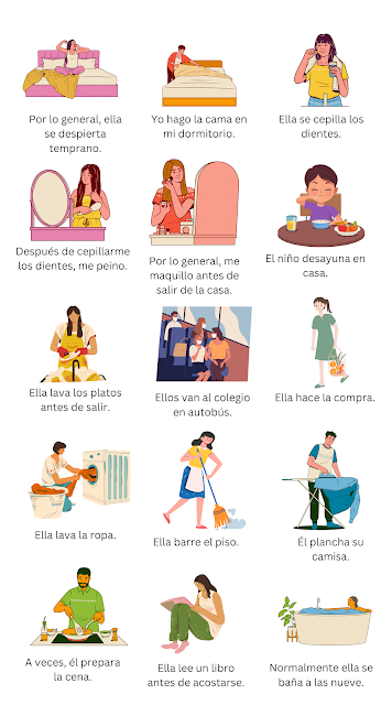 Daily Activities in Spanish