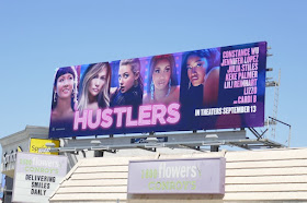 Hustlers movie billboard