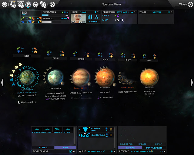 Planetary System | Endless Space Game Screenshot