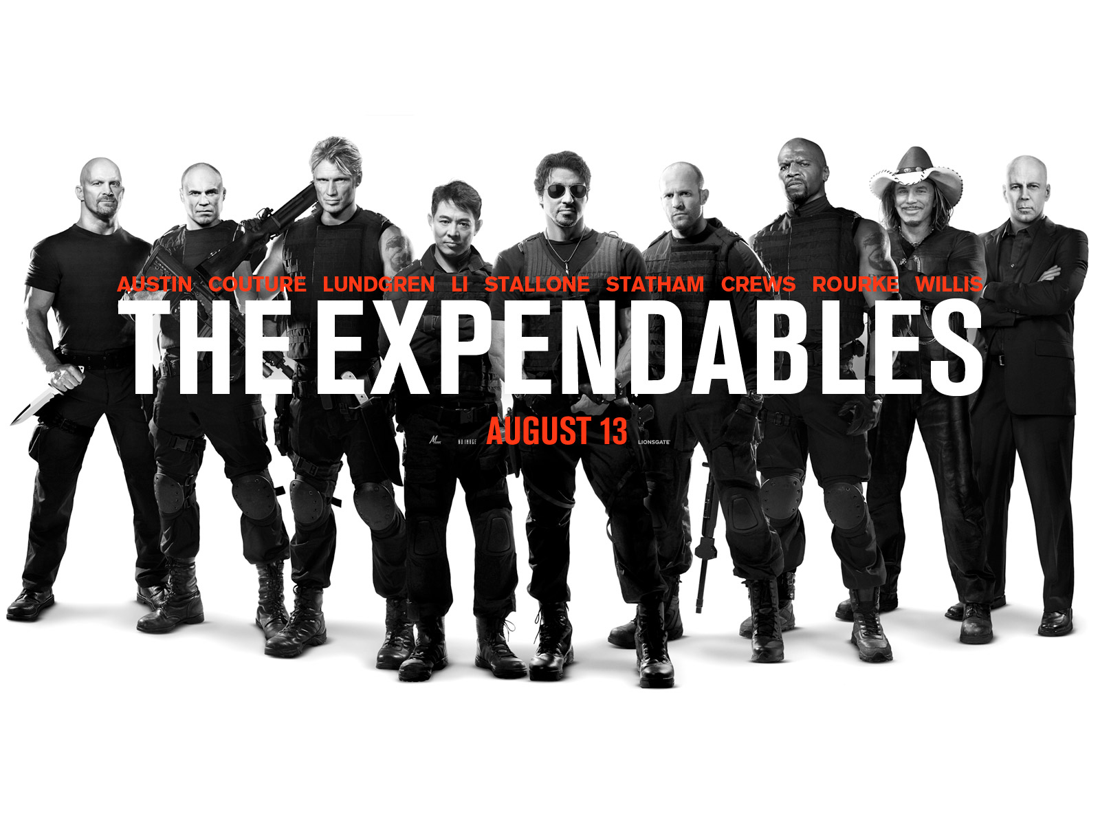 Fond d'ecran Sylvester Stallone dans Expendables unite speciale Wallpaper HD