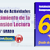 Cuadernillo de Actividades Fortalecimiento de la Comprensión Lectora sexto grado primaria