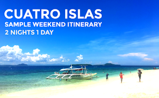 Cebu to Cuatro Islas Itinerary 2N1D