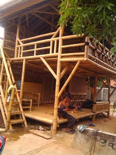 081387245587 Jasa Saung Gazebo Bambu  Kayu Kelapa Jakarta 