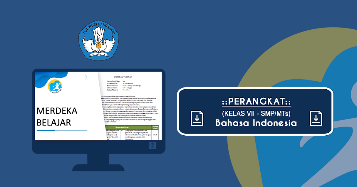Perangkat Bahasa Indonesia Kelas VII K13 2022/2023 Revisi (Terbaru)