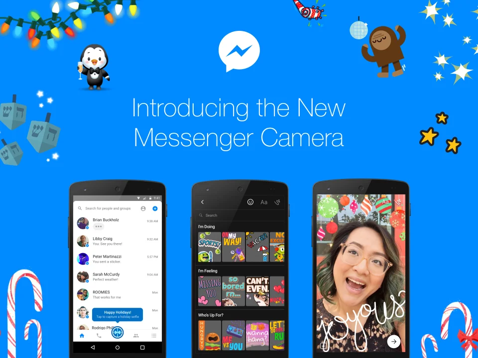 Nuova Messenger Camera in arrivo su Android e iOS HTNovo