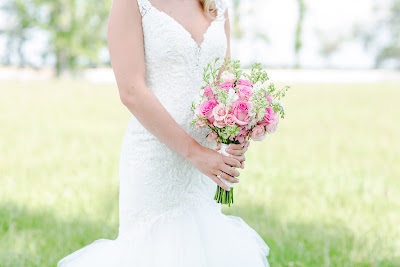 Rustic barn wedding meets vintage fairy tale. Meadow Creek Farm North Alabama Wedding Venue. Vintage Beauty and the Beast inspired wedding reception decoration ideas. Pink and white Bridal bouquet