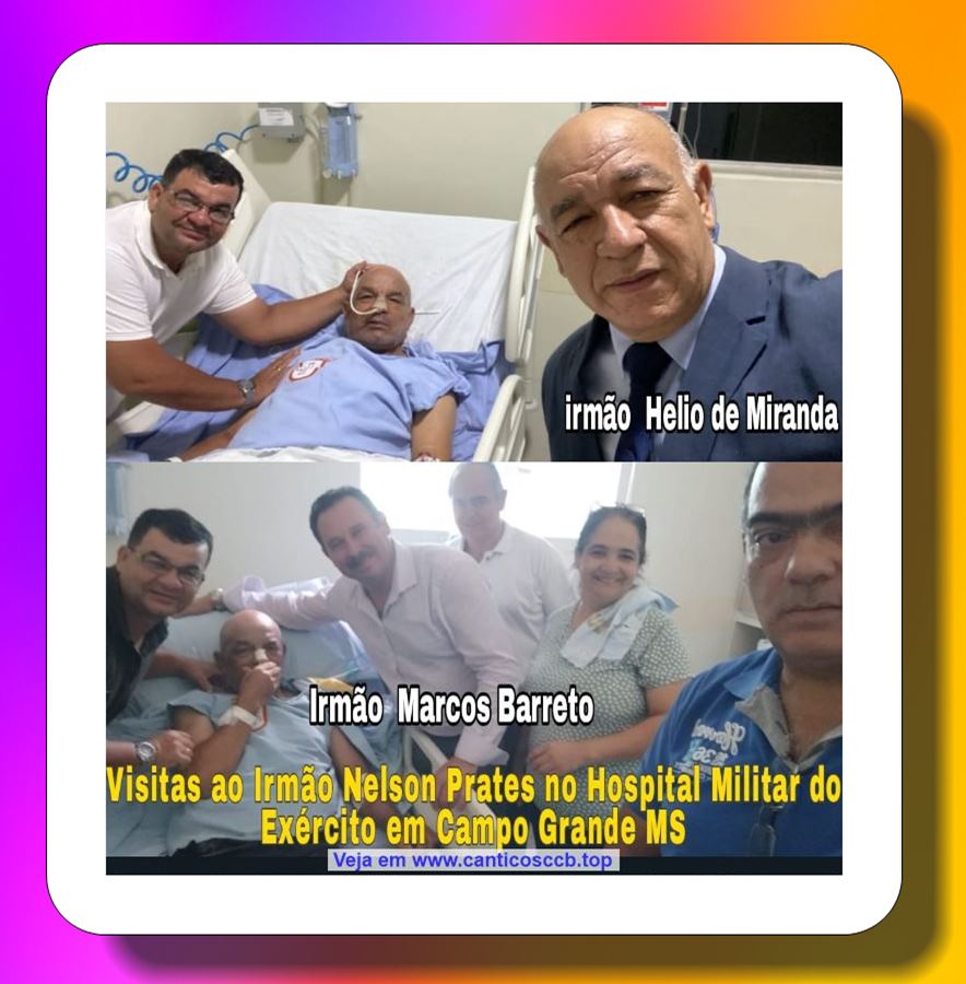 Visita do Ancião Marcos Barreto ao nosso querido Irmão Nelson Prates Veja o que aconteceu