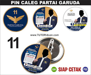 Desain PIN Caleg Partai GARUDA 2024
