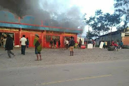 Polisi Tangani Kasus Kebakaran 6 Unit Ruko di Phike Wamena
