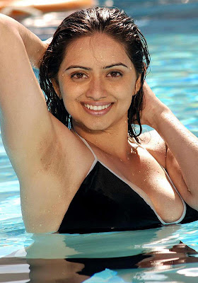 Actress Hema Malini Hot in Bikini Dress in Wet wallpapers hot photos