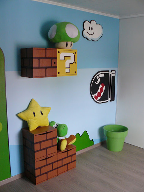 Super Mario Bedroom Decor