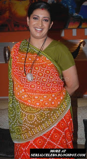 Hindi serial actress Smriti Irani 