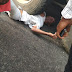 Dangote Trailer Crushes Man In Umuahia (Graphic Photos) 