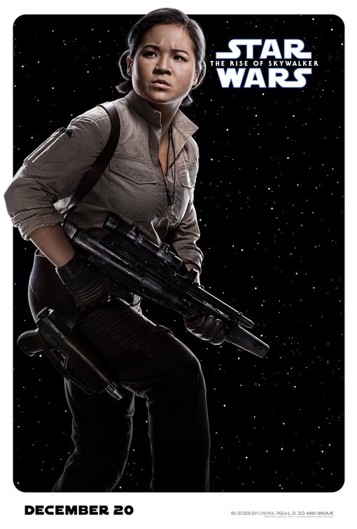 Star Wars Rise of Skywalker Rose poster