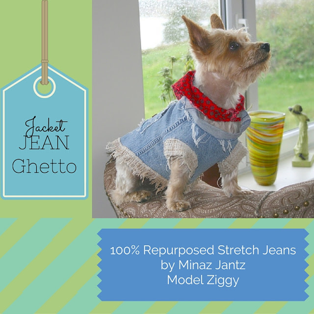 Ghetto Jean Jacket designed by Minaz Jantz