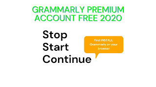 Grammarly Premium Account Free 2020