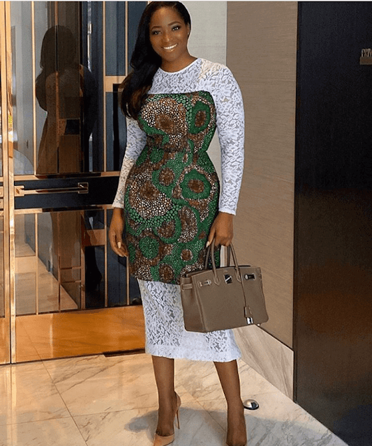 Latest Lace Gown Styles in Ankara Styles 2022.