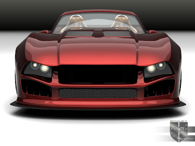 Bailey Blade car concept front view